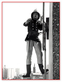 Clive-on-a-ladder