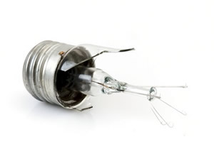 damaged light bulb and fire risk damaged light bulb and fire risk